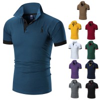 Wholesale High quality custom polo shirt  100% cotton custom polo t shirt