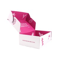 Cheap Custom Logo Printed cardboard t shirt box packaging